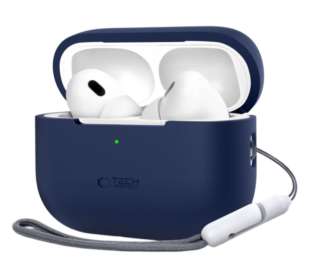 Tech-Protect Silicone do Apple Airpods Pro (1.|2. gen.) navy blue - 1285353 - zdjęcie